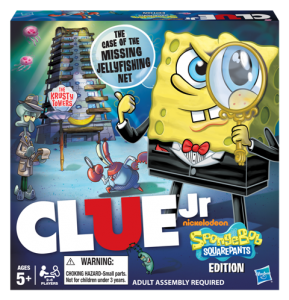 CLUE Jr SpongeBob SquarePants Edition