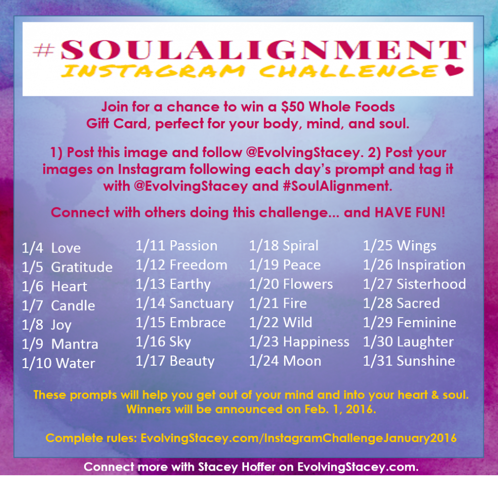 Soul Alignment Instagram Challenge