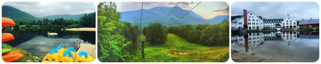 Waterville Valley Resort in New Hampshire's White Mountains Collage